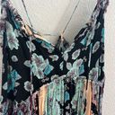 Free People Intimately Black Summer Storm Slip Dress Flowy Boho Mini Dress XS Photo 3