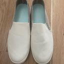 L.L.Bean  Campside Slip On Sneakers 8.5 White Gray Photo 1