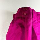 Chico's  No Iron Button Front Shirt Long Sleeve Purple Size Medium Photo 4