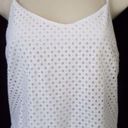 The Loft "" WHITE EYELET OVERLAY TOP CAREER CASUAL DRESS SIZE: 2P NWT $80 Photo 8