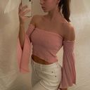 Blue Blush Pink Longlseeve Top Photo 0