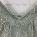 Tommy Hilfiger  lightweight light gray white subtle print cotton silk cami top 6 Photo 1