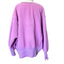 Free People NWOT /We The Free Cozy Camden Sweatshirt in Moonlight Mauve Photo 6