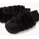 J.Crew NWT  Faux Fur Mittens Black Photo 0