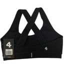 infinity Fourlaps Women's Size Medium  Running Support Sports Bra Black NWT Photo 1