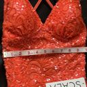 Scala NWT Orange Prom Dress Photo 7