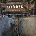 Torrid  Sky High Skinny Premium Stretch Jeans Cropped Whisker Medium Wash 26R Photo 2