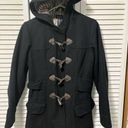 American Eagle  Outfitters Women’s Peacoat Wooden Toggle Buttons Size Medium Photo 0