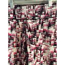 Tommy Hilfiger  Pink Black Abstract Print Leggings Small S Capris Photo 2