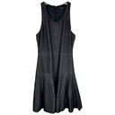 Rag and Bone  Size 6 Enigma Dress Fit n Flare Drop Waist Black Mini Sleeveless 1470 Photo 1