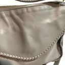 Henri Bendel  The Bowery Messenger Gray Purse Photo 2