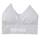 Kensie Heather Gray Tag Free Longline Sports Bra Size S NWT Photo 1