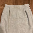 Pendleton Vintage Gray Wool  Pencil Skirt Photo 2