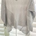 All Saints Cable Knit Wool Poncho Sweater Photo 2