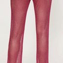 Meshki Pink Mesh Pants Photo 3