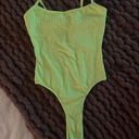 Bershka Neon Yellow Bodysuit Photo 0