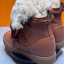 Aerosoles  Zoya Brown Cognac FUR Boots Size 7 NEW Photo 2