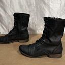 Candie's  Canash Black Combat Moto Boots Women’s Sz 9 M Photo 6