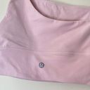 Lululemon Align Asymmetrical One Shoulder Nulu Sports Bra Flush Pink US 6 Photo 4