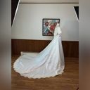 Alfred Angelo Pretty New Vintage 90s  Empire Waist Wedding Gown! Photo 4