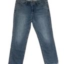 Lucky Brand Sweet Crop Mid Rise Denim Jeans 6/28 Whiskering Pockets Comfortable Photo 0