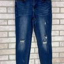 Judy Blue  Relaxed Fit Distressed Ankle Jeans Size 31 Photo 2