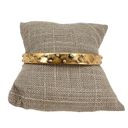 Madewell  Skinny Bumpy Dot Bangle Bracelet Gold Tone Photo 1