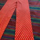 American Vintage VTG 70’s Vermillion & White circle Slacks! Rare! Elastic waist. 26/30. OOAK. Photo 5