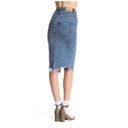 One Teaspoon  High Waist Distressed Denim Skirt Photo 3