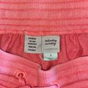 Anthropologie  Monica Harem Cotton Joggers in Watermelon Pink Pants - size small Photo 3