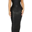 Naked Wardrobe  NEW Got the Drip Strapless Body-Con Black Midi Dress Size xl Photo 8