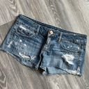 American Eagle  jean ripped shorts size 2 Photo 0