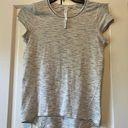 Lululemon  Grey Workout Top Size 4 Photo 0