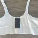 All In Motion  White Seamless Zip Front Sports Bra Size Small Photo 2