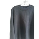 The Row All: Women's Small Long Sleeve Mock Neck Solid Black Pullover Sweater Photo 3