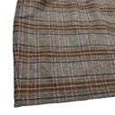 The Moon WOMEN'S Boden British Tweed by brown gray plaid skirt Photo 1