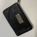 DKNY  Black Leather Clutch Photo 0