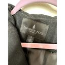 London Fog  NWOT River Blue Wool-Blend Zip Up Hooded Casual Pea Coat Small Photo 7