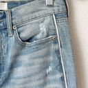 Pistola Monroe High Rise Cigarette Jeans in Light Wash White Stripe sz 27 Photo 5