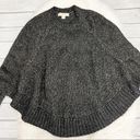 Michael Kors  Gray Poncho wool blend Sweater Photo 0