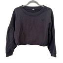 Free People Movement FP MOVEMENT Cropped‎ Oversized Sweatshirt Sz XS Photo 0