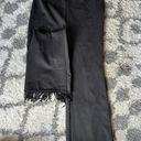 Lulus Black Pants With Beaded Fringe Photo 1