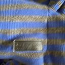 Calvin Klein performance hooded striped royal blue & grey sweater sz S cotton bl Photo 5