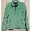 Free Country  Live in It Women's Mint Green Zip Up Fleece Jacket Size M Photo 0