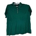 Riders By Lee  Women's Polo Shirt Size 3X Green Photo 0