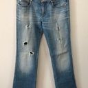 St. John  Jeans Straight Leg Mid Rise Med Wash Photo 0