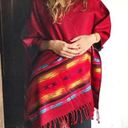 ECULAMA Lightweight Thin Alpaca Wool Unisex Ruana Cape Poncho/Shawl Size undefined Photo 6