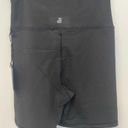 We Wore What NWT  Lace Up Biker Shorts SMALL Black High Waist Athletic Fitness Photo 0