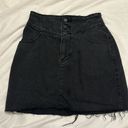 Hollister Black  jean skirt Photo 0