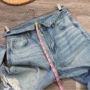 American Eagle  light wash distressed mom jean Photo 7